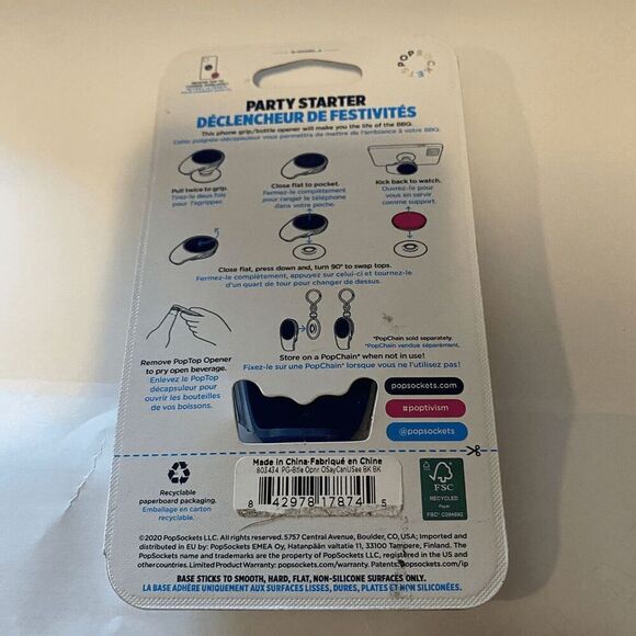 PopSockets: PopGrip Opener - Swappable Grip and Bottle Opener - American Flag - Picture 7 of 7